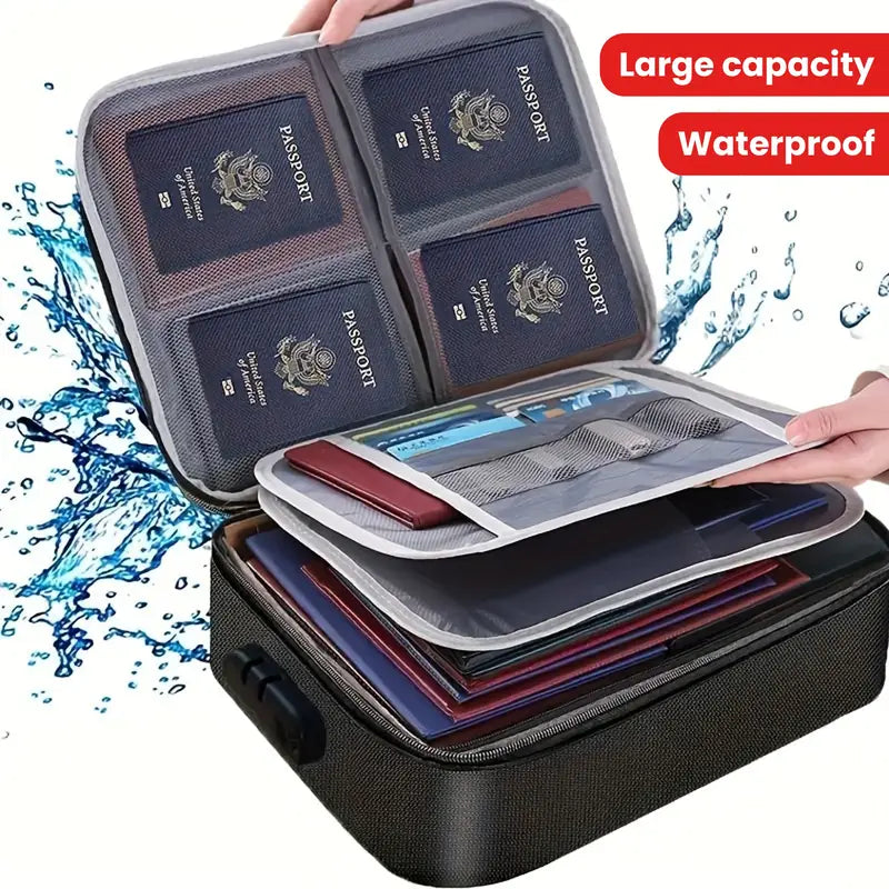 Document organizing and storage bag & حقيبة تنظيم وحفظ الوثائق